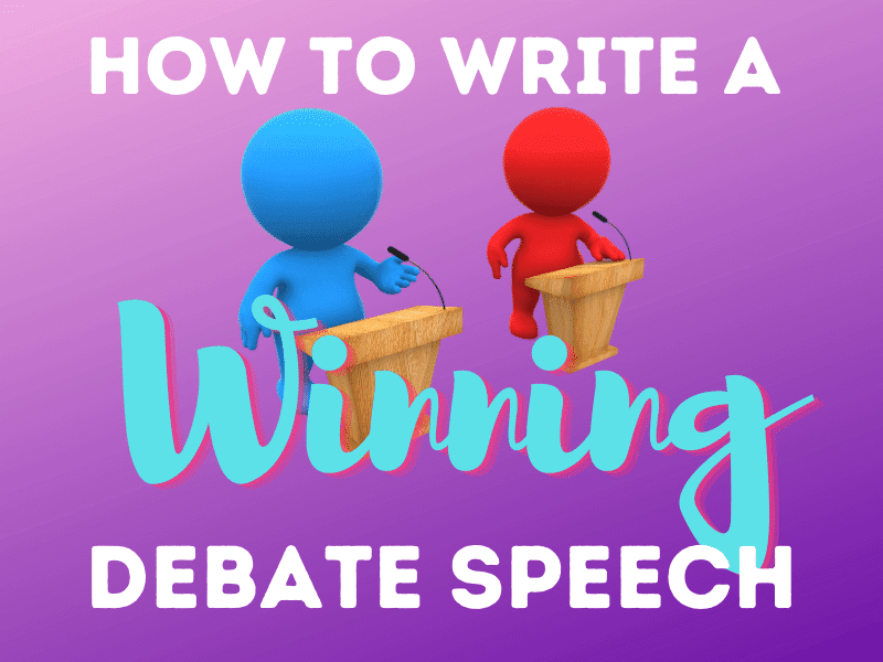 opinion writing | how to write a winning speech | How to Write a Winning Debate Speech | literacyideas.com