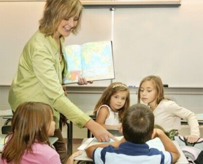 teaching strategies | teacher in classroom | 10 Fun Classroom Writing Games to Improve Literacy Skills | literacyideas.com