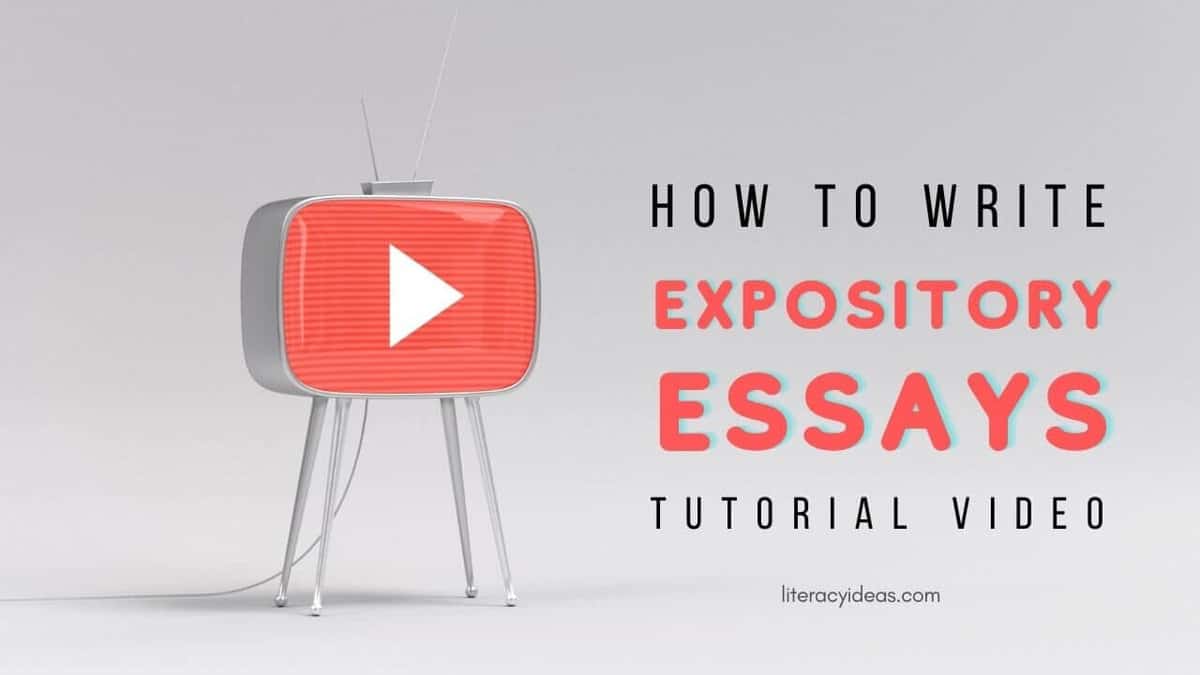 How to write expository essays