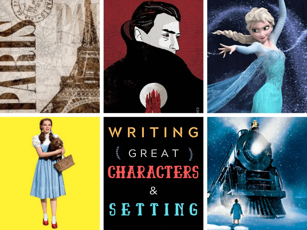 the writing process | Writing great characters and setting 1 | 7 ways to write great Characters and Settings | Story Elements | literacyideas.com