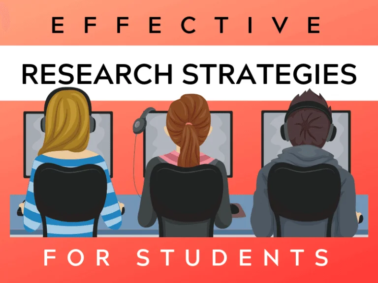 Top Research strategies for Students
