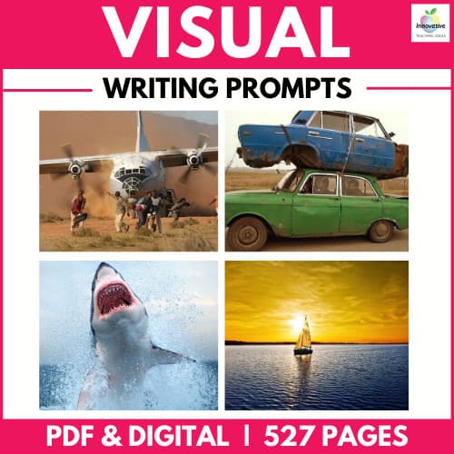 writing prompts | Visual Writing Prompts | Writing Prompts and Journal Prompts for Students | literacyideas.com