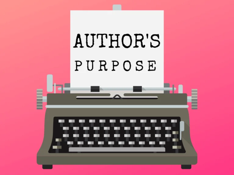 Author's Purpose teaching guide