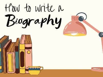 Essay Writing,writing skills,essay writing prompts,essay writing skills | how to write biography | How to write a biography | literacyideas.com