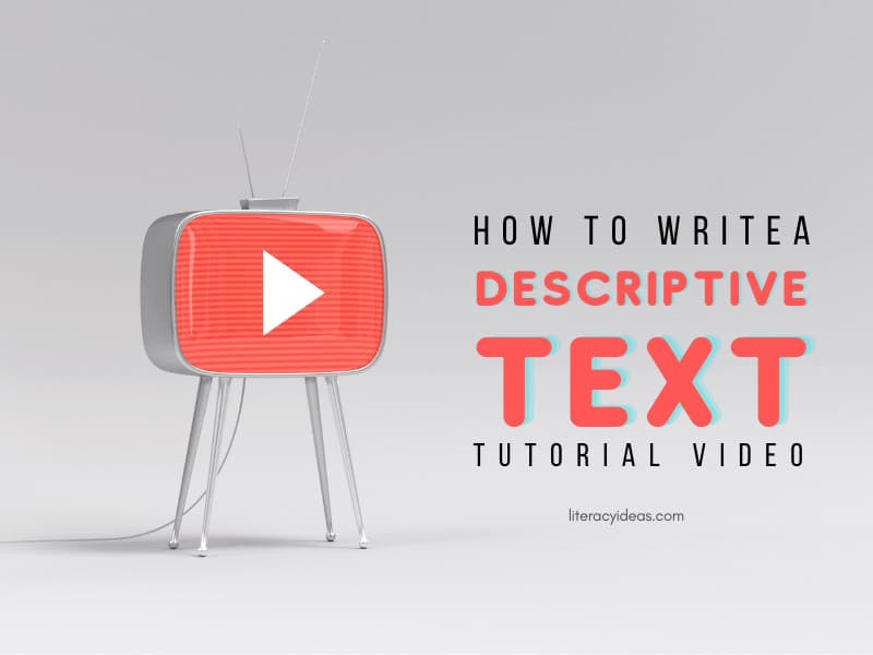 How to write a descriptive text guide