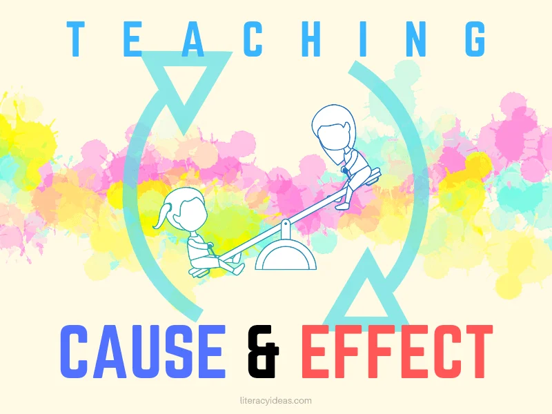 Reading Activities | teaching cause and effect | Teaching Cause and Effect in Reading and Writing | literacyideas.com