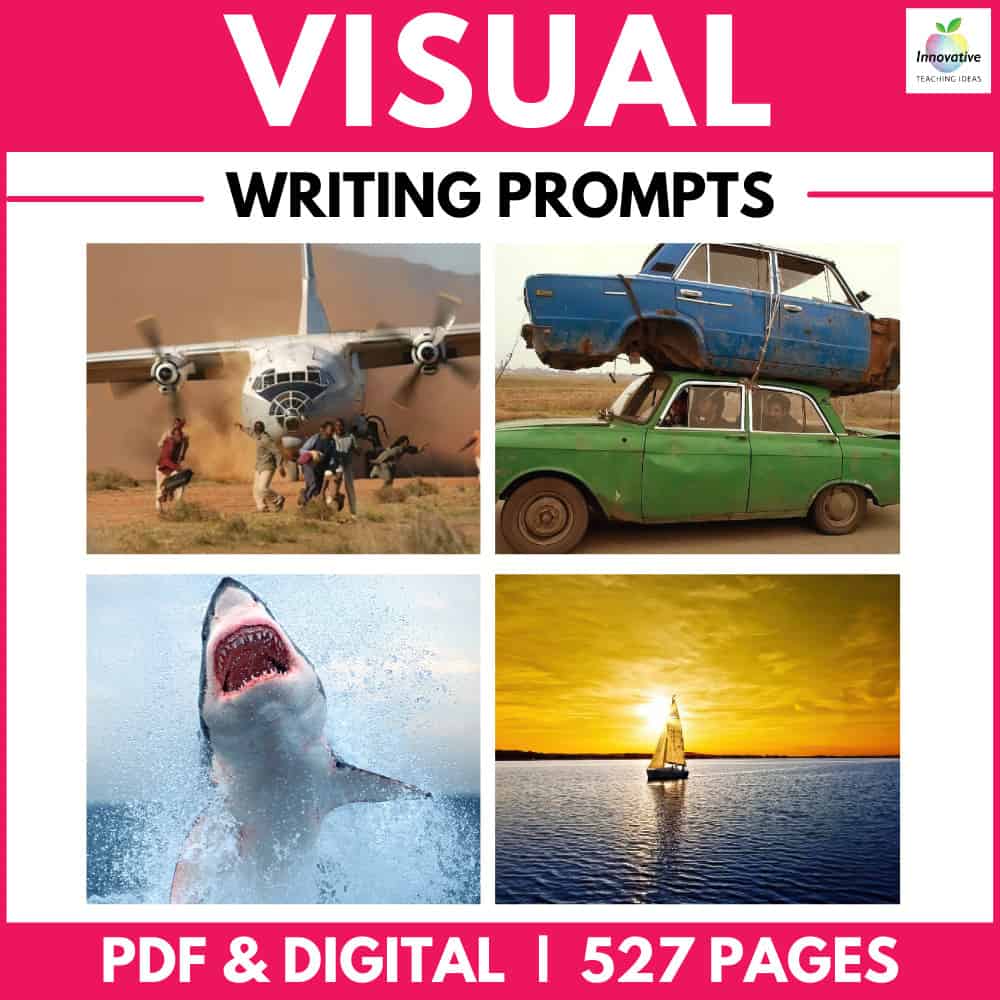 visual literacy | visual writing prompts 1 | Teaching Visual Literacy and Visual Texts in the Classroom | literacyideas.com
