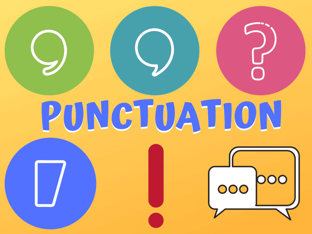 Essay Writing,writing skills,essay writing prompts,essay writing skills | how to teach punctuation 2 | Punctuation rules for students and teachers: A complete guide | literacyideas.com