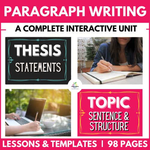 5 paragraph essay | paragraph writing unit | How to write a perfect 5 Paragraph Essay | literacyideas.com