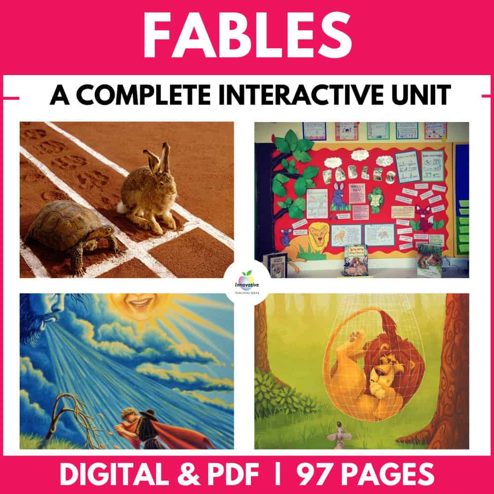 Fables | fables unit 1 | Reading and Writing Fables: The Ultimate Guide for Students and Teachers | literacyideas.com