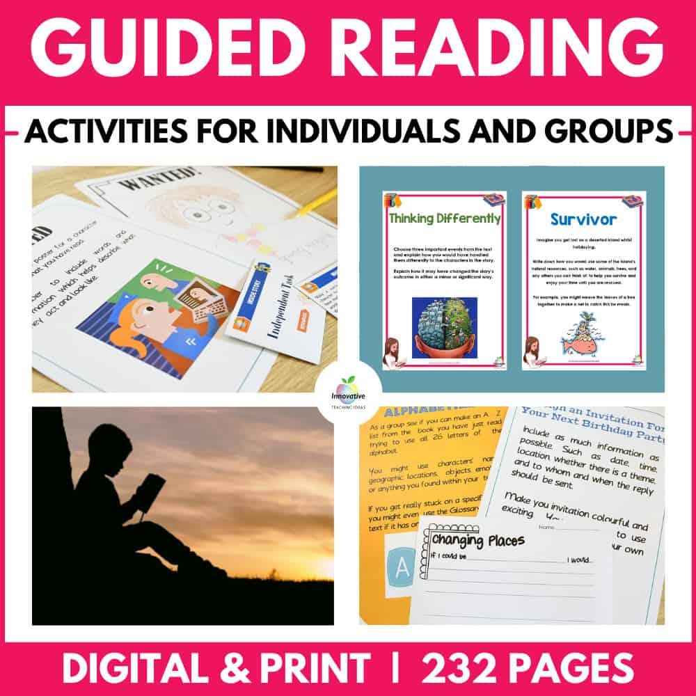 main idea, reading comprehension, reading strategies, reading, main idea of the story of an hour | guided reading unit 1 | Identifying the main idea of the story: A Guide for Students and Teachers | literacyideas.com