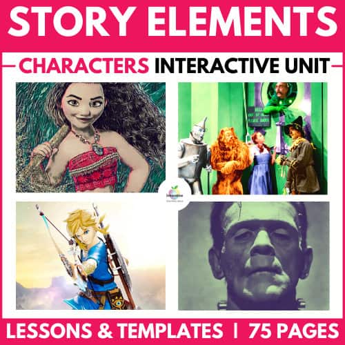 plot, how to write a plot | Story Elements Teaching Unit | How to Write a Great Plot | literacyideas.com