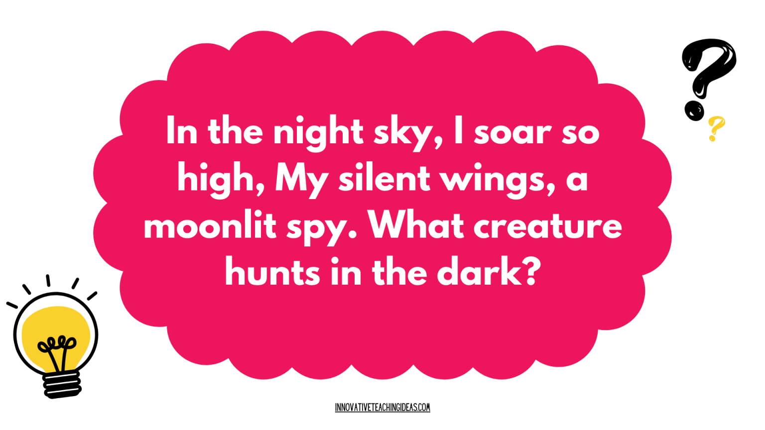 60 Riddles to challenge your students | Literacy Ideas