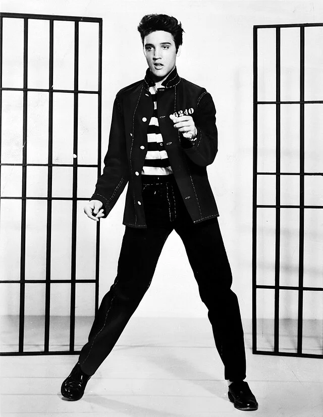how to write a biography | Elvis Presley promoting Jailhouse Rock | How to Write a Biography | literacyideas.com