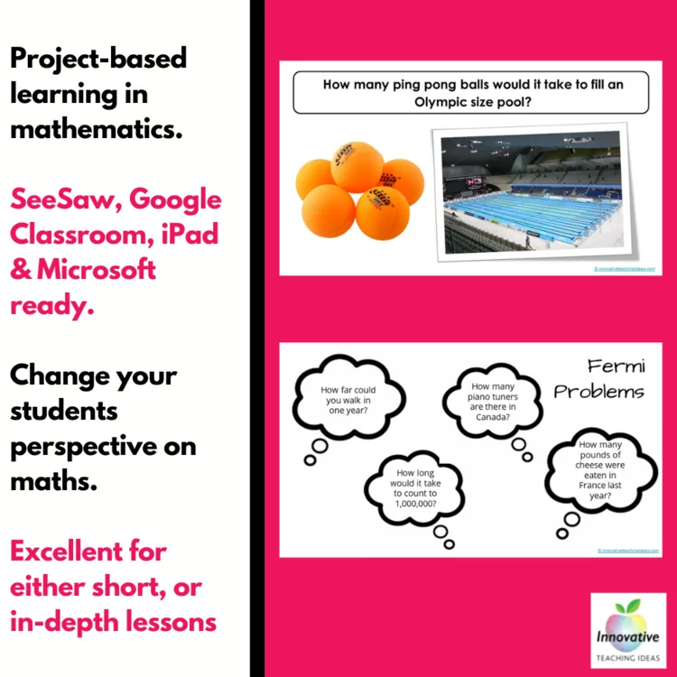 Preview of the Fermi Problems Unit (2 of 3)