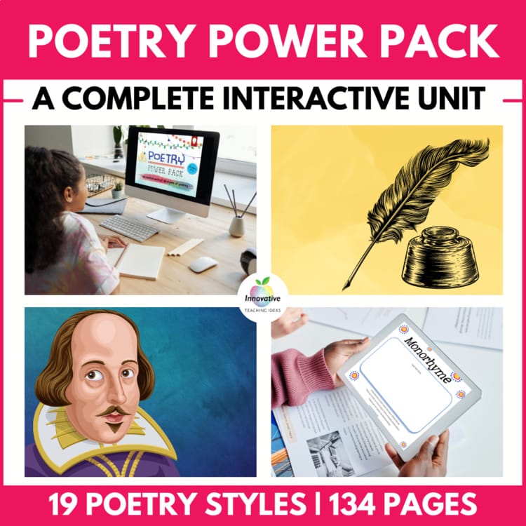 Huge Poetry Unit cover
