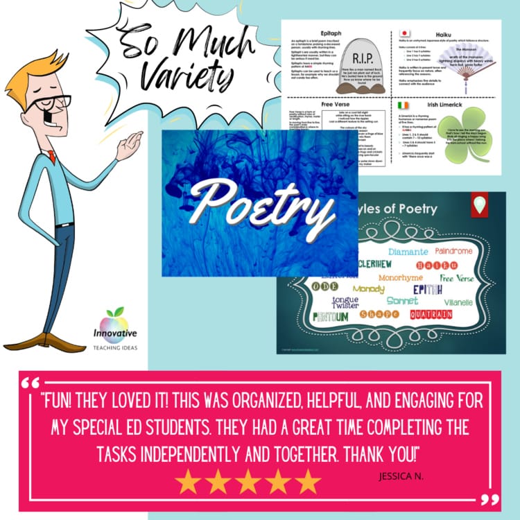 Preview of the Huge Poetry Unit (3 of 3)