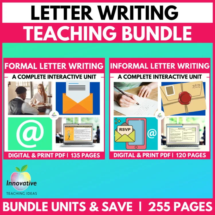 Letter Writing Bundle cover