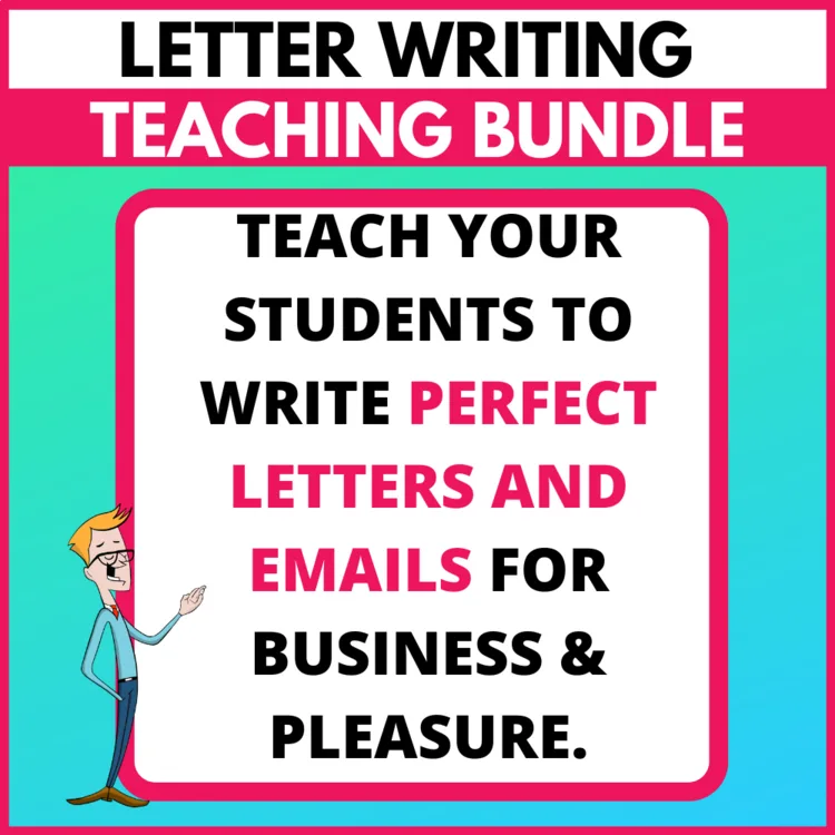 Preview of the Letter Writing Bundle (3 of 3)