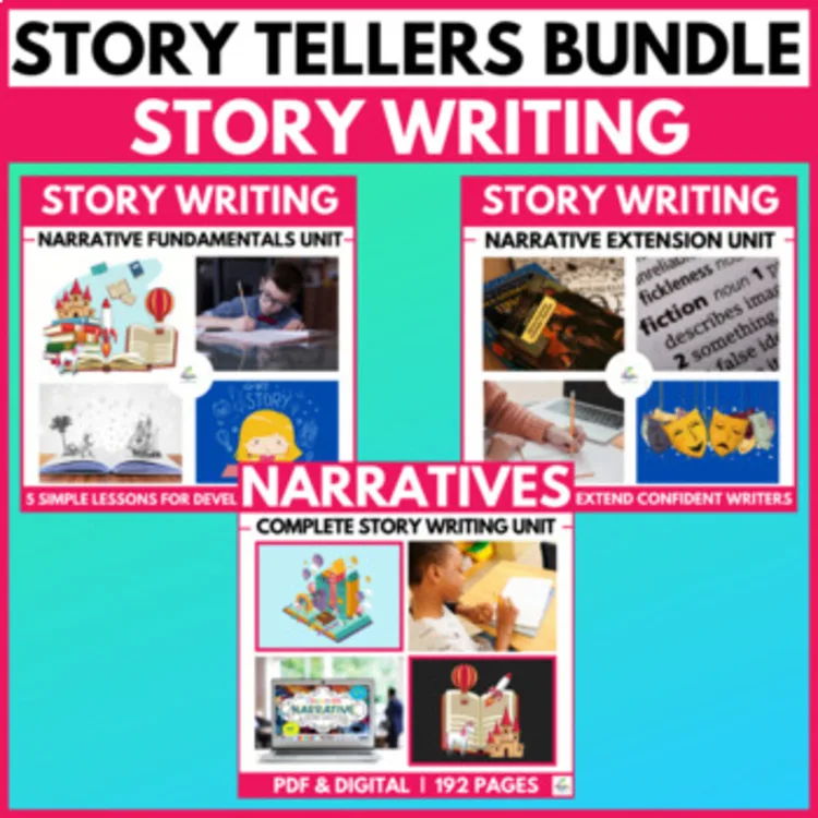 Preview of the Narrative Writing Bundle (1 of 3)