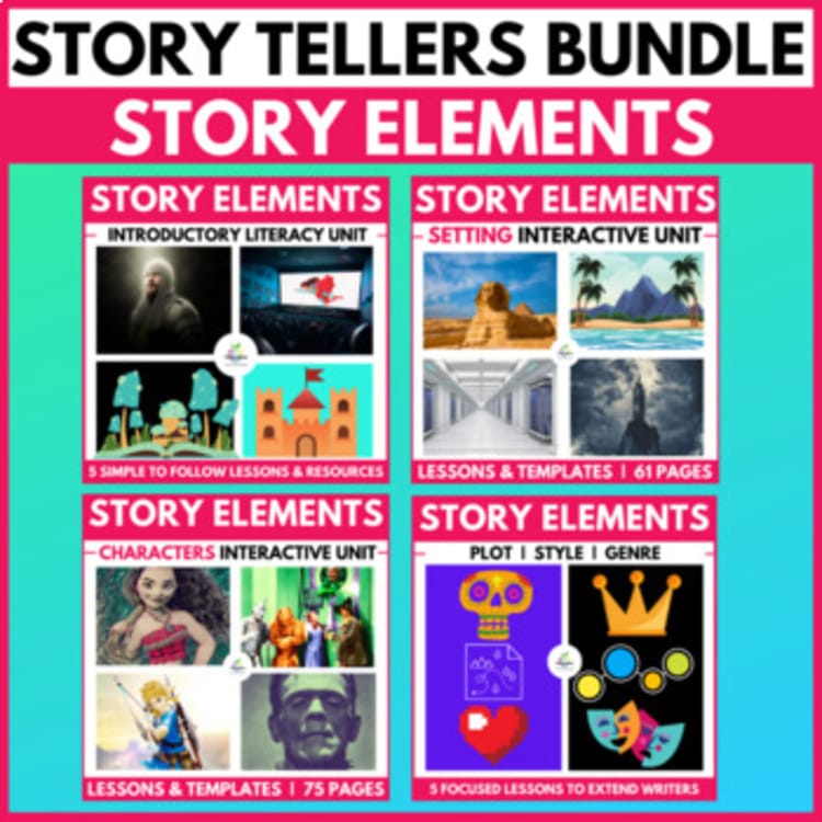 Preview of the Narrative Writing Bundle (2 of 3)
