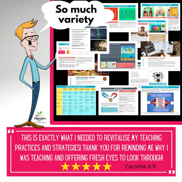 Preview of the Nonfiction Writing Interactive Notebook (3 of 3)