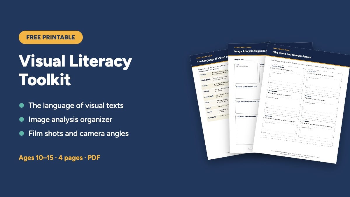 Free printable: Visual Literacy Toolkit